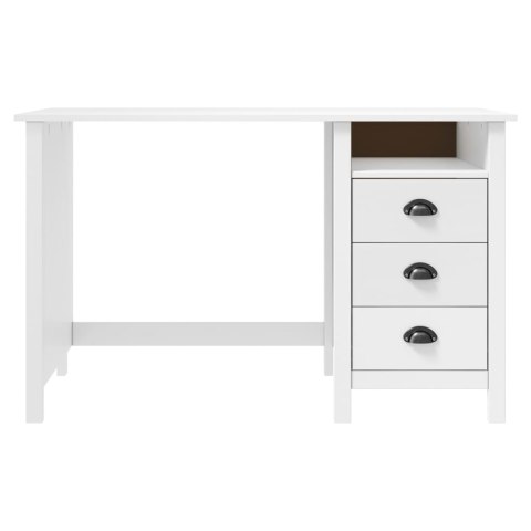 Biurko Hill z 3 szufladami, 120x50x74 cm, lita sosna Biurko Hill z 3 szufladami, 120x50x74 cm, lita sosna