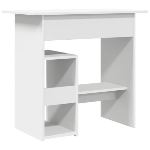 Biurko, białe, 80x45x74 cm, materiał drewnopochodny Biurko, białe, 80x45x74 cm, materiał drewnopochodny