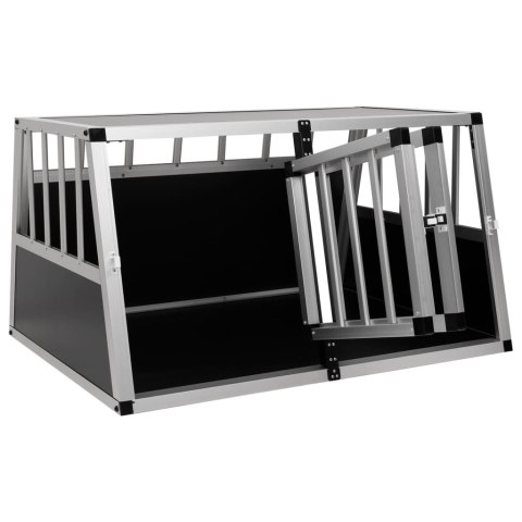 Klatka dla psa z podwójnymi drzwiami, 89 x 69 x 50 cm Klatka dla psa z podwójnymi drzwiami, 89 x 69 x 50 cm
