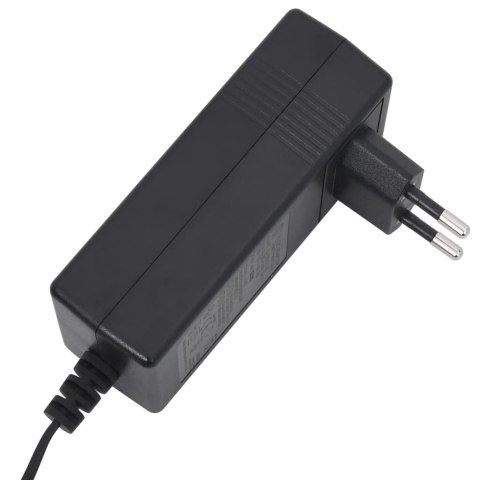  Elektryczny fotel masujący, czarny, sztuczna skóra