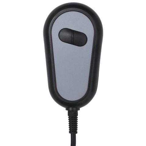  Elektryczny fotel masujący, czarny, sztuczna skóra