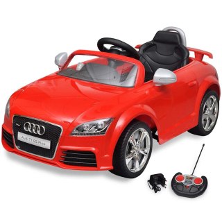  Zabawkowy samochód Audi TT RS z pilotem, czerwony