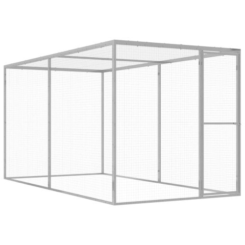  Klatka dla kota, 3 x 1,5 x 1,5 m, stal galwanizowana