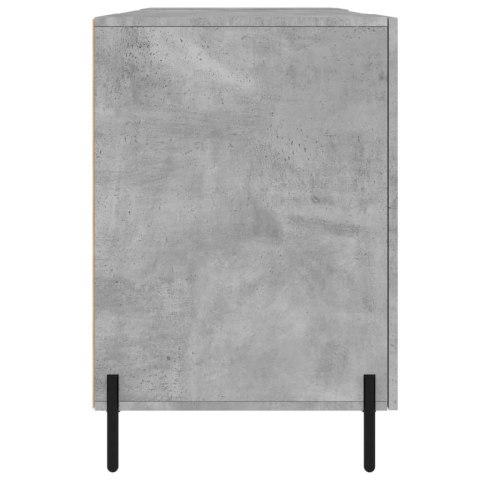 Biurko, szarość betonu, 140x50x75 cm, materiał drewnopochodny Biurko, szarość betonu, 140x50x75 cm, materiał drewnopochodny