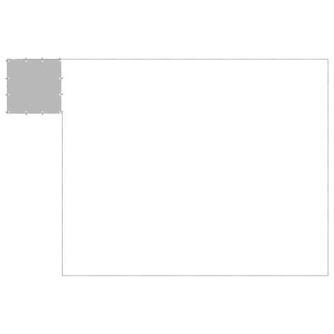 Kojec dla psa, srebrny, 25,41 m², stalowy Kojec dla psa, srebrny, 25,41 m², stalowy