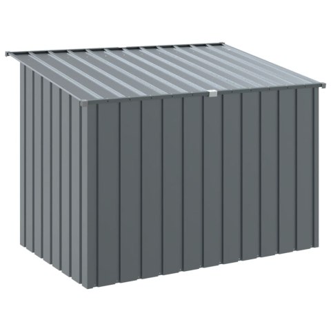 Buda dla psa, z dachem, antracytowa, 153x91x110 cm, stal Buda dla psa, z dachem, antracytowa, 153x91x110 cm, stal