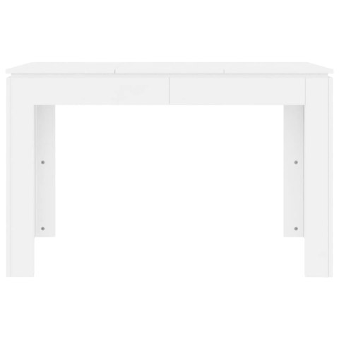  Stół jadalniany, biały, 120x60x76 cm, materiał drewnopochodny