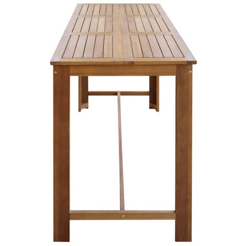 Stolik barowy z litego drewna akacjowego, 150 x 70 x 105 cm Stolik barowy z litego drewna akacjowego, 150 x 70 x 105 cm