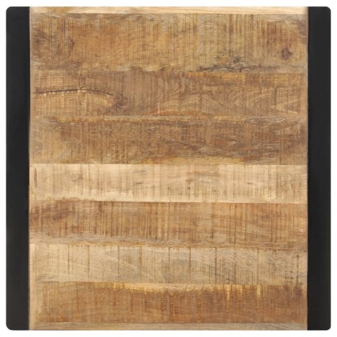 Stolik jadalniany, 70x70x75 cm, lite, surowe drewno mango Stolik jadalniany, 70x70x75 cm, lite, surowe drewno mango