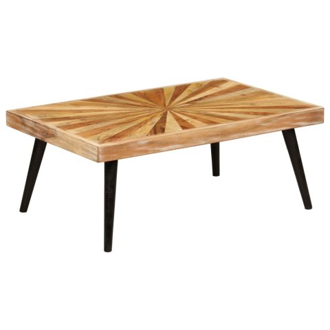  Stolik kawowy z litego drewna mango, 90 x 55 x 36 cm