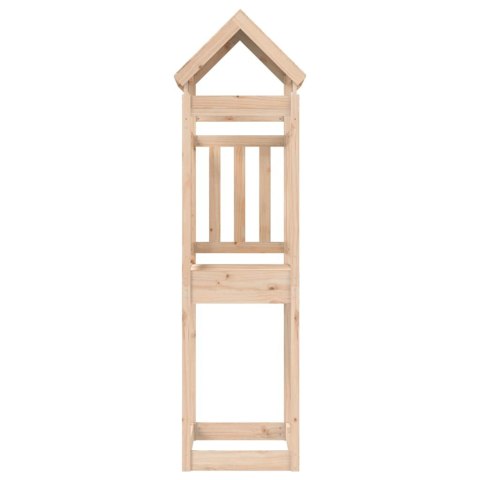 Domek do placu zabaw, 52,5x110,5x214 cm, drewno sosnowe Domek do placu zabaw, 52,5x110,5x214 cm, drewno sosnowe