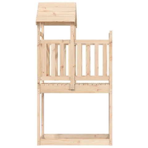 Domek do placu zabaw, 52,5x110,5x214 cm, drewno sosnowe Domek do placu zabaw, 52,5x110,5x214 cm, drewno sosnowe