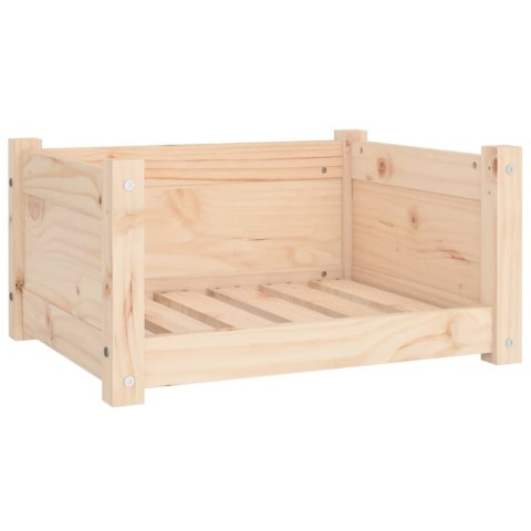 Legowisko dla psa, 55,5x45,5x28 cm, lite drewno sosnowe Legowisko dla psa, 55,5x45,5x28 cm, lite drewno sosnowe