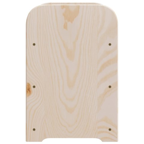 Stojak na wino, 43x25x37 cm, lite drewno sosnowe Stojak na wino, 43x25x37 cm, lite drewno sosnowe