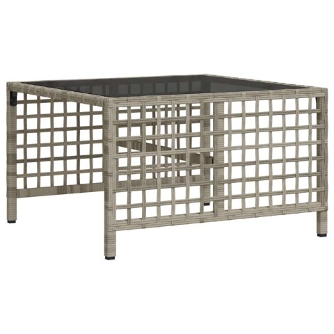 3-cz. narożna sofa ogrodowa z poduszkami, jasnoszara 3-cz. narożna sofa ogrodowa z poduszkami, jasnoszara
