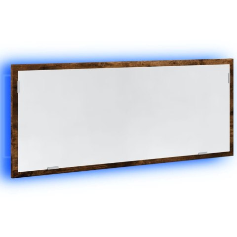 Lustro łazienkowe, przydymiony dąb, 100x8,5x37 cm Lustro łazienkowe, przydymiony dąb, 100x8,5x37 cm