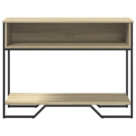 Stolik konsolowy, dąb sonoma, 100x35x74,5 cm Stolik konsolowy, dąb sonoma, 100x35x74,5 cm