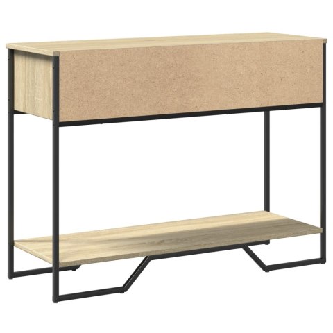Stolik konsolowy, dąb sonoma, 100x35x74,5 cm Stolik konsolowy, dąb sonoma, 100x35x74,5 cm