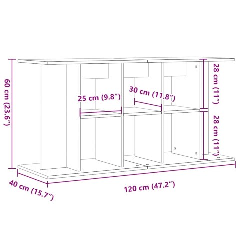 Szafka pod akwarium, dąb artisan, 120x40x60 cm Szafka pod akwarium, dąb artisan, 120x40x60 cm