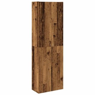  Szafka, stare drewno, 60x32x190 cm, materiał drewnopochodny