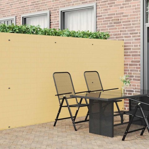  Ogrodzenie Ogrodowe Dwustronne Żółte 1,8x5 m PVC