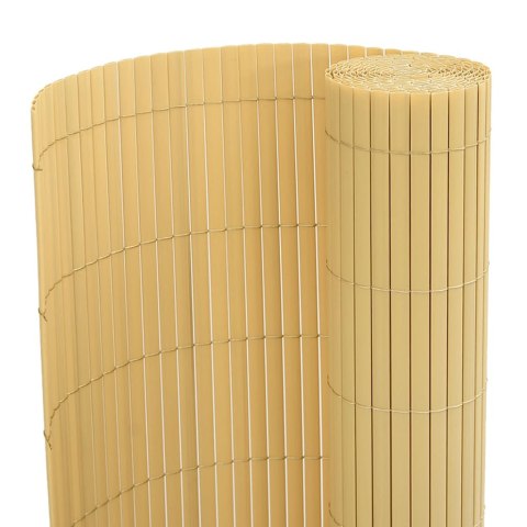  Ogrodzenie Ogrodowe Dwustronne Żółte 1,8x5 m PVC