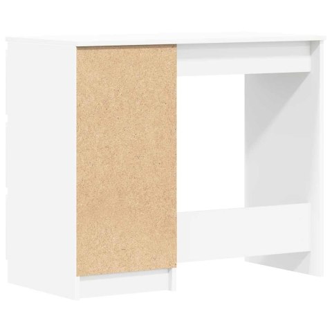 Biurko, białe, 90x45x76 cm, materiał drewnopochodny Biurko, białe, 90x45x76 cm, materiał drewnopochodny