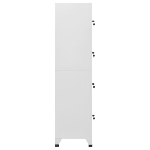 Zamykana szafka z 4 przegrodami, 38x45x180 cm Zamykana szafka z 4 przegrodami, 38x45x180 cm