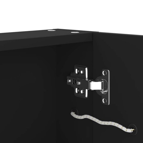 Szafka łazienkowa z lustrem i LED, 80x12,2x68 cm Szafka łazienkowa z lustrem i LED, 80x12,2x68 cm