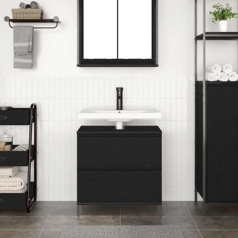 Szafka pod umywalkę łazienkową z szufladami 60x34,5x60 cm Szafka pod umywalkę łazienkową z szufladami 60x34,5x60 cm