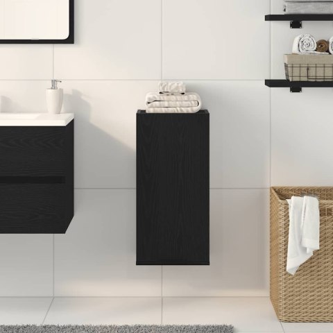 Szafka ścienna, czarny dąb, 32x20x67cm, materiał drewnopochodny Szafka ścienna, czarny dąb, 32x20x67cm, materiał drewnopochodny