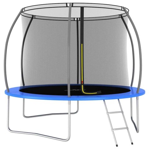 Trampolina z akcesoriami, okrągła, 305x76 cm, 150 kg Trampolina z akcesoriami, okrągła, 305x76 cm, 150 kg