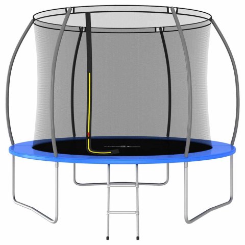 Trampolina z akcesoriami, okrągła, 305x76 cm, 150 kg Trampolina z akcesoriami, okrągła, 305x76 cm, 150 kg