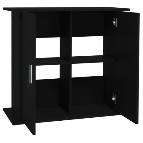  Szafka pod akwarium, czarna, 81x36x73 cm