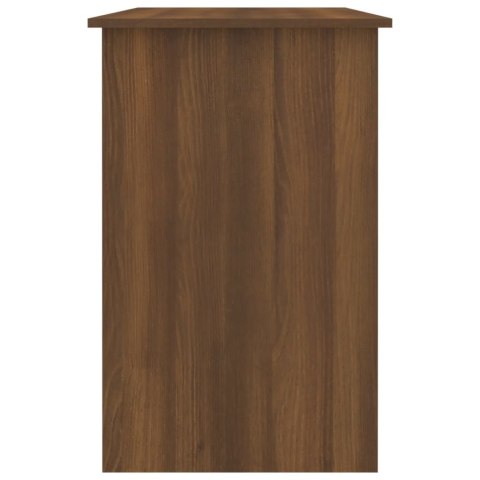 Biurko, brązowy dąb, 100x50x76 cm, materiał drewnopochodny Biurko, brązowy dąb, 100x50x76 cm, materiał drewnopochodny