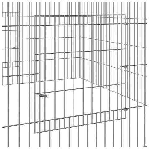 Klatka dla królika, 110x110x55 cm, galwanizowane żelazo Klatka dla królika, 110x110x55 cm, galwanizowane żelazo