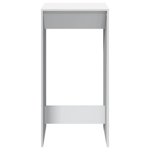 Stolik barowy, biały, 51x50x103,5 cm, materiał drewnopochodny Stolik barowy, biały, 51x50x103,5 cm, materiał drewnopochodny