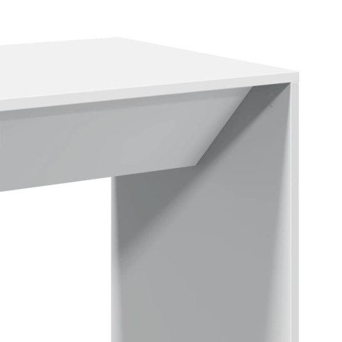 Stolik barowy, biały, 51x50x103,5 cm, materiał drewnopochodny Stolik barowy, biały, 51x50x103,5 cm, materiał drewnopochodny