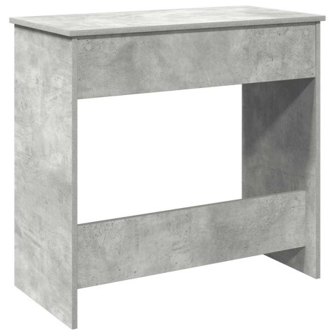 Biurko, szarość betonu, 80x40x75 cm, materiał drewnopochodny Biurko, szarość betonu, 80x40x75 cm, materiał drewnopochodny