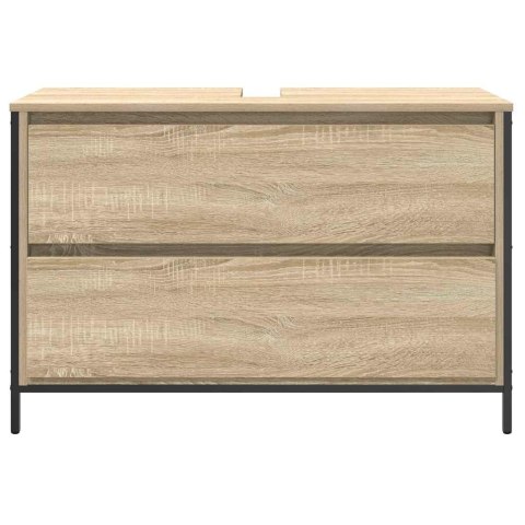  Szafka pod umywalkę łazienkową z szufladami 90x34,5x60 cm