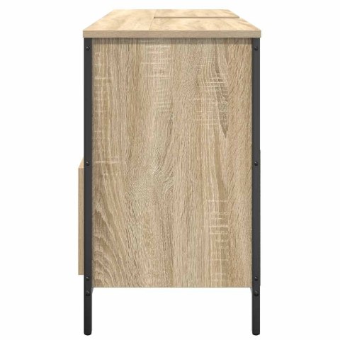  Szafka pod umywalkę łazienkową z szufladami 90x34,5x60 cm