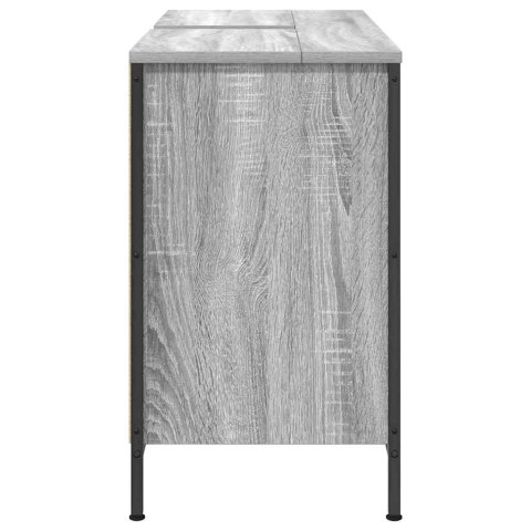 Szafka pod umywalkę z szufladami, szary dąb sonoma 90x34,5x60cm Szafka pod umywalkę z szufladami, szary dąb sonoma 90x34,5x60cm