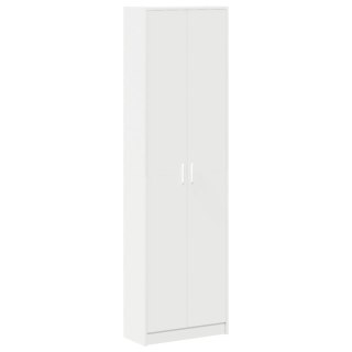  Szafa Biała 55x25x189 cm z płyty wiórowej