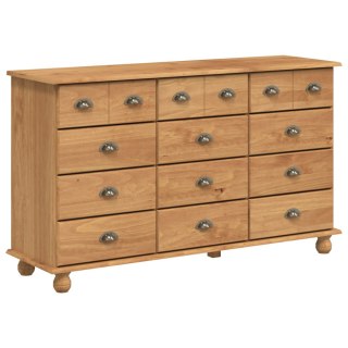  Komoda "ASKIM" 79x40x133,5 cm z Litego Drewna Sosnowego