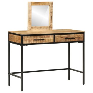  Toaletka 100x40x75/120 cm z solidnego drewna mango