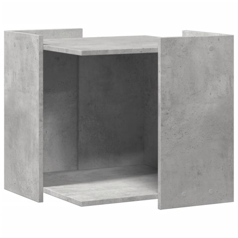 Szafka na kuwetę, szarość betonu, 53x53x51 cm Szafka na kuwetę, szarość betonu, 53x53x51 cm
