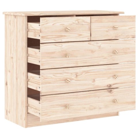 Komoda ALTA, 77x35x73 cm, drewno sosnowe Komoda ALTA, 77x35x73 cm, drewno sosnowe