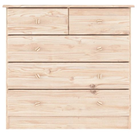 Komoda ALTA, 77x35x73 cm, drewno sosnowe Komoda ALTA, 77x35x73 cm, drewno sosnowe