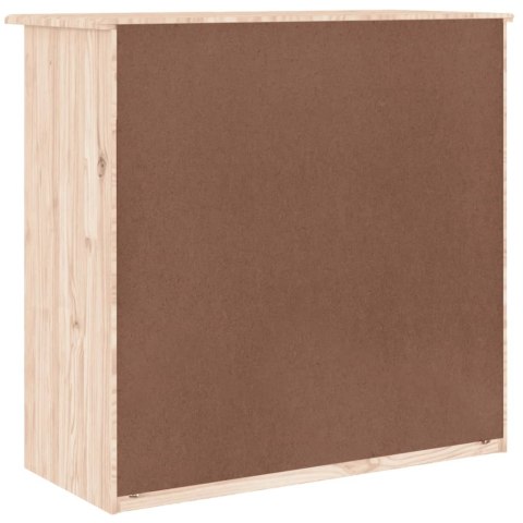 Komoda ALTA, 77x35x73 cm, drewno sosnowe Komoda ALTA, 77x35x73 cm, drewno sosnowe