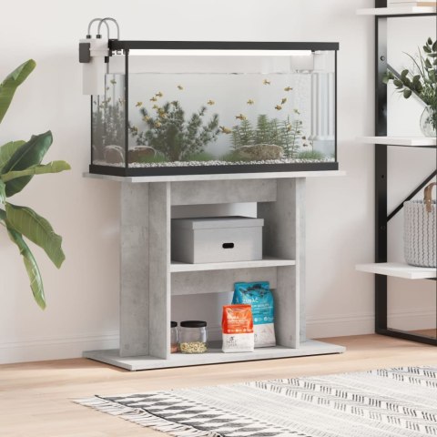 Szafka pod akwarium, szarość betonu, 80x35x60 cm Szafka pod akwarium, szarość betonu, 80x35x60 cm